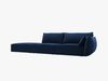 Micadoni Sofa Kaelle 4-Sitzer Links Samt Bluvel Königsblau Bild 2