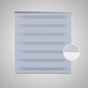 vidaXL Zebra-Rollo 90,9 x 150 cm, Stoffbreite 86,7 cm, Weiß 240206 Bild 3