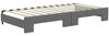 vidaXL Tagesbett Ausziehbar mit Matratzen Dunkelgrau 100x200 cm Stoff 3196602 Bild 5