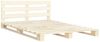 vidaXL Palettenbett Massivholz Kiefer 200×200 cm [285247] Bild 2