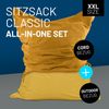 Lumaland Sitzsack Classic XXL All-in-One Set | Riesen Sitzsack XXL mit Cord & Outdoor Bezug für drinnen & draußen | Sofa Sessel mit im Innensack sicher verpackter EPS-Füllung – Hüllen Easy wechselbar Bild 2