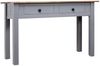 Konsolentisch, Beistelltisch, Konsole Grau 110x40x72 cm Kiefernholz Panama Bild 2