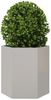 vidaXL Pflanzkübel Sechseckig 46x40x45 Edelstahl 851116 Bild 3