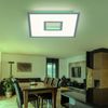 LED Deckenlampe, Backlight, dimmbar, Fernbedienung, L 45 cm Bild 3