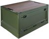Trucky Faltbox Storage Box 45 L Camping Klappbox Klappkiste faltbar 50x35x29 cm Grün Bild 2