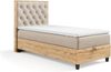 Best for Home Boxspringbett mit Bettkasten Trinity K14 SINGLE Bonell-Matratze inkl. 7 cm Topper (Einzelbett, Polsterbett mit gepolstertes Kopfteil, Jugendbett, Kinderbett versch. Größen, 70x200 80x200 90x200 100x200 cm), verschiedene Liefermöglichkeite... Bild 4