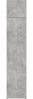 vidaXL Hochschrank Schmal Betongrau 45x42,5x225 cm Holzwerkstoff 3281290 Bild 4