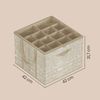 SONGMICS Schuh-Organizer, 2er Set, für bis zu 16 Paar Schuhe, Schuhaufbewahrung, Griffe, transparenter Deckel, beige Bild 5