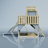 PolarPlay Spielturm Julie aus Holz in Blau Bild 3
