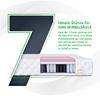 Matratze 140x200 MEMORY DUO Visco 27cm 7 Zonen Komfort Taschenfederkern H2 H3 Bild 3