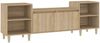 vidaXL TV-Schrank Sonoma-Eiche 160 x 35 x 55 cm Holzwerkstoff [821191] Bild 2