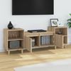 vidaXL TV-Schrank Sonoma-Eiche 160 x 35 x 55 cm Holzwerkstoff [821191] Bild 4