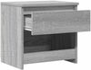vidaXL Nachttische 2 Stk. Grau Sonoma 40x30x39 cm Holzwerkstoff 815132 Bild 3