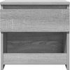vidaXL Nachttische 2 Stk. Grau Sonoma 40x30x39 cm Holzwerkstoff 815132 Bild 4