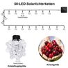 MUPOO Lichterkette Solar Lichterkette Aussen, 20LED/50 LED 5M/9.5M 8 Modi, Solar Kristall Kugeln Außer/Innen Bild 4