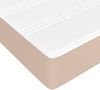 vidaXL Taschenfederkernmatratze Mittel Cappuccino 80x200x20 cm Kunstleder 347687 Bild 5