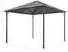 vidaXL Gartenpavillon mit Dach Aluminium 3×3 m Anthrazit 44641 Bild 5