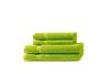 2X Duschtuch + 2X Handtuch | Apfelgrün | 100% Baumwolle Frottier | Oeko-TEX® Standard 100 | Premium Qualität 500 g/m² Bild 2