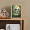 OnlyWow Nachttischlampe Lightbox Junge - Fußball - Wald - Jungen, Dimmbar, Farbwechsel, LED, Warmweiß, Kaltweiß, Neutralweiß Einstellbar, Kinderzimmer, Babyzimmer, Dimmbar, mit Kabel, Nachtlampe, LED Bild 4