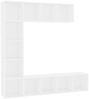vidaXL 3-tlg. Bücher-/TV-Schrank Set Weiß 180×30×180 cm 278788 Bild 2