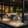 LED Gartenlampe, schwarz, Erdspitz mit Kugel, antik, IP44 Bild 4