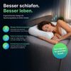 YaLiva Decor Kopfkissen ergonomisches Nackenkissen mit Memory Foam, extra weich, orthopädisch für Seiten- & Rückenschläfer, weiß, 50 x 30 x 10 cm Bild 4