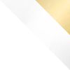 Kleiderschrank Sozor I (Farbe: Weiß / Weiß Hochglanz + Gold) Bild 5