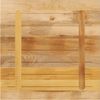 vidaXL Tischplatte 80x80x1,5 cm Quadratisch Raues Massivholz Mango 371349 Bild 5