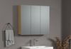 trendteam smart living - PureBliss - Spiegelschrank - Eiche - Badspiegel mit 9 Fächern - (BxHxT) 90 x 80 x 20 cm - Badezimmerspiegel mit 6 Einlegeböden - mittlere Tür Links und rechts montierbar Bild 4