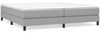 vidaXL Polsterbett, Stoff, 25,0 cm, Hellgrau, 200x200 cm Bild 2