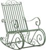 CLP 2er Set Schaukelstühle Smilla Schwingstühle mit hoher Rückenlehne,antik-grün Bild 2