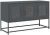 vidaXL TV-Schrank Anthrazit 100,5x39x60,5 cm Kaltgewalzter Stahl 853340 Bild 2