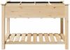 vidaXL Garten-Pflanzgefäß mit Regal Beige 115 x 59 x 76,5 cm 42006580 Bild 5