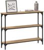 Konsolentisch, Beistelltisch, Konsole Artisan-Eiche 100 x 22,5 x 75 cm Holzwerkstoff Bild 3