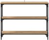 Konsolentisch, Beistelltisch, Konsole Artisan-Eiche 100 x 22,5 x 75 cm Holzwerkstoff Bild 5