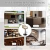 LVHOM Barhocker Rattan 360° drehbar Bistrostuhl/Barstuhl/Drehstuhl/Besucherstuhl (höhenverstellbar mit Fußstütze & Retro-Charme, Infoor&Outdoor), Küchen, Esszimmer, Garten, Balkon, Schwimmbad, Bistro Bild 4