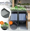 Mülltonnenbox, Mülltonnenunterstand mit Hochbeet, 120L 240L, wetterfest, Container, Abfallbehälter, Tonnenhaus, Gartenbox, abschließbare Müllbox (2 Tonnen) Bild 3