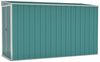 vidaXL Anbauschuppen Grün 118x288x178 cm Verzinkter Stahl 316225 Bild 2