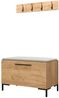 Garderoben-Set Zinetto VIII, Craft Gold, Farbe: Manila 02 Bild 2