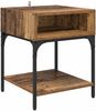 vidaXL Nachttisch 2 pcs Altholz 40 x 40 x 50 cm Holzwerkstoff 881813 Bild 5