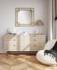 Wandspiegel 60x60cm Metall Gold Quadratisch Modern Flurspiegel Bild 2