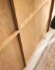 Bettso 'Suna' Highboard mit 4 Türen, im Japandi-Stil, Holzwerkstoff Eiche Caramel 83x39x98 cm Bild 4