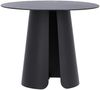 Beistelltisch Feel aus Aluminium, Schwarz, Ø 40 cm Bild 2