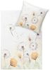 Estella Bio Mako Satin Bettwäsche 135x200 Estrella Pusteblume Löwenzahn 3413-230 Bild 2