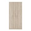 FORTE Cadixo Kleiderschrank, Holzwerkstoff, Beige, 100,9 x 212,9 x 58,9 cm Bild 2