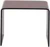 Vente-unique - SUZANA Bedside table Glas TransparentBraun - B 40 cm x H 40 cm x L 50 cm Bild 3