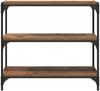 Bücherregal | Standregal Altholz 80 x 33 x 70,5 cm Holzwerkstoff Bild 5