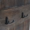 Wandgarderobe HWC-D13, Garderobe Garderobenpaneel, 6 Haken 91x60cm ~ braun shabby Bild 5