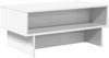 vidaXL Couchtisch Weiß 80 x 46 x 35 cm Holzwerkstoff 8000220 Bild 2