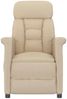 vidaXL Massagesessel Creme 96,5 x 70,5 x 95 cm Mikrofaser 348411 Bild 3